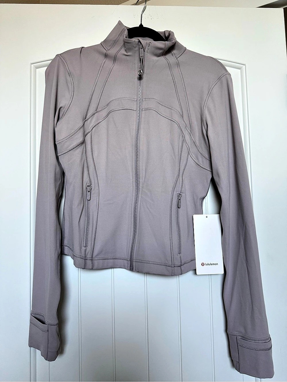 NWT lululemon Define Cropped Jacket *Nulu lilac Size 10